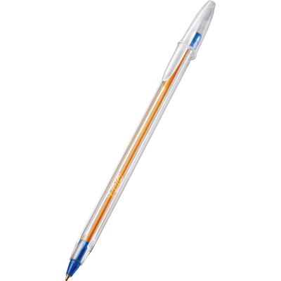 caneta-esferografica-classica-fina-cristal-azul-bic