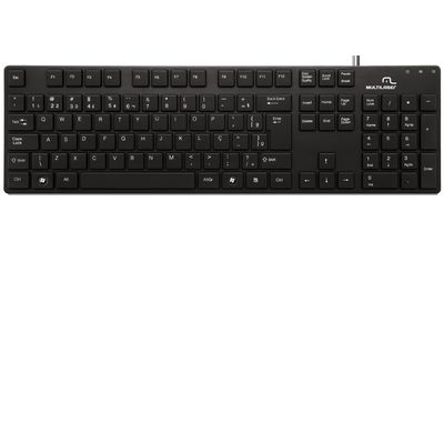 teclado-basico-chocolate-usb-com-fio-multilaser