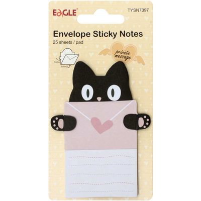 envelope-sticky-notes-15-folhas-gato-tysn7397-eagle