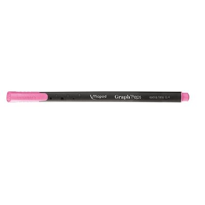caneta-fineliner-0.4-mm-graph-peps-rosa-maped-