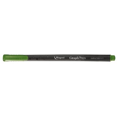 caneta-fineliner-0.4-mm-graph-peps-verde-musgo-maped-