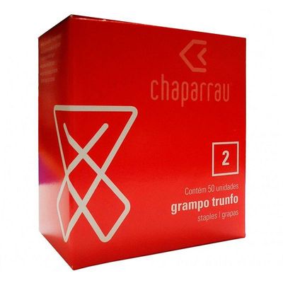 grampo-trunfo-n°2-caixa-com-50-und-chaparrau