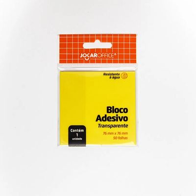 Bloco-Adesivo-Transparente-Amarelo-76mmx76mm-50F-Jocar-Office